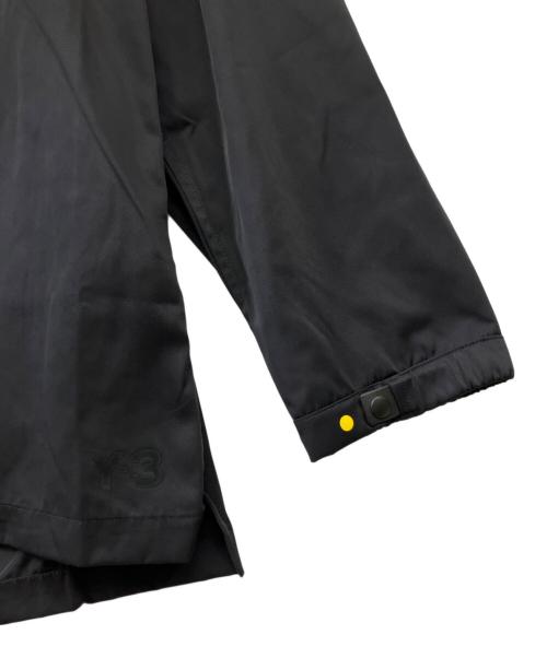Y-3（ワイスリー）Y-3 (ワイスリー) ナイロンツイルシャツ ブラック サイズ:Sの古着・服飾アイテム