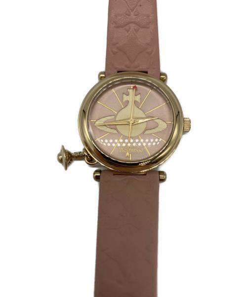 Vivienne Westwood（ヴィヴィアンウエストウッド）Vivienne Westwood (ヴィヴィアンウエストウッド) リストウォッチ ピンクの古着・服飾アイテム