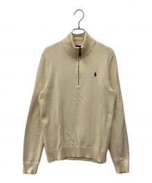 POLO RALPH LAUREN（ポロ・ラルフローレン）の古着「厚手ニット」｜ホワイト