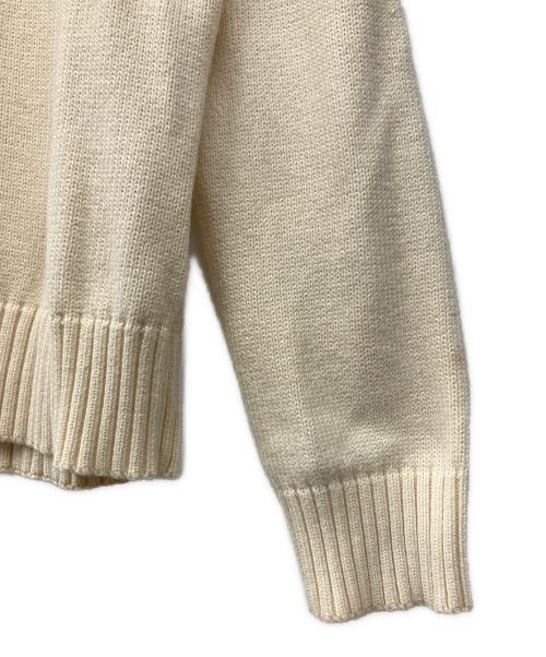 POLO RALPH LAUREN（ポロ・ラルフローレン）POLO RALPH LAUREN (ポロ・ラルフローレン) 厚手ニット ホワイト サイズ:Sの古着・服飾アイテム