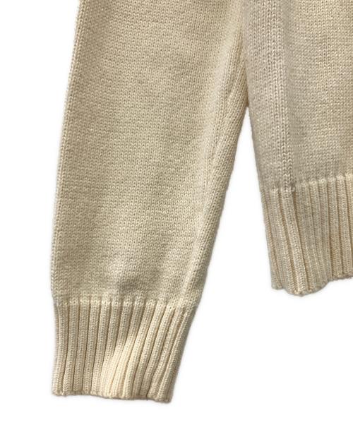 POLO RALPH LAUREN（ポロ・ラルフローレン）POLO RALPH LAUREN (ポロ・ラルフローレン) 厚手ニット ホワイト サイズ:Sの古着・服飾アイテム