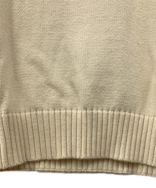 POLO RALPH LAUREN（ポロ・ラルフローレン）POLO RALPH LAUREN (ポロ・ラルフローレン) 厚手ニット ホワイト サイズ:Sの古着・服飾アイテム