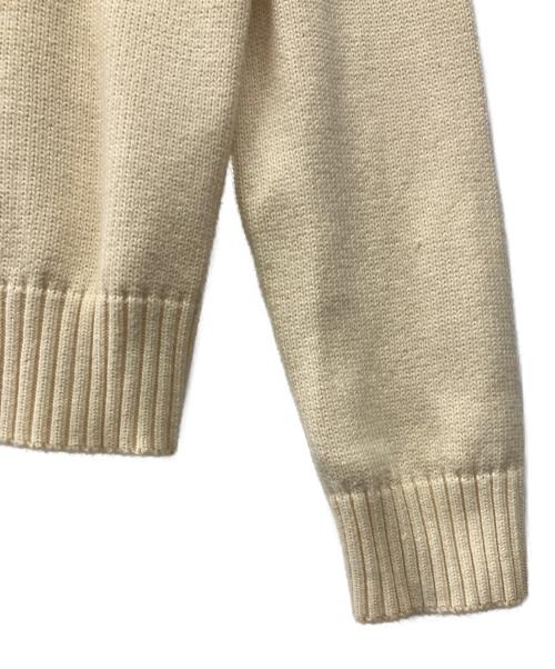 POLO RALPH LAUREN（ポロ・ラルフローレン）POLO RALPH LAUREN (ポロ・ラルフローレン) 厚手ニット ホワイト サイズ:Sの古着・服飾アイテム