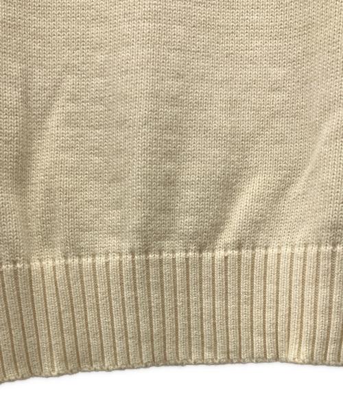 POLO RALPH LAUREN（ポロ・ラルフローレン）POLO RALPH LAUREN (ポロ・ラルフローレン) 厚手ニット ホワイト サイズ:Sの古着・服飾アイテム