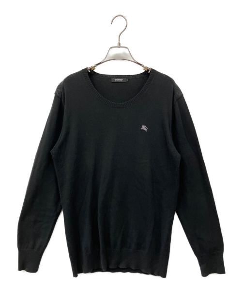 BURBERRY BLACK LABEL（バーバリーブラックレーベル）BURBERRY BLACK LABEL (バーバリーブラックレーベル) 厚手ニット ブラック サイズ:3の古着・服飾アイテム