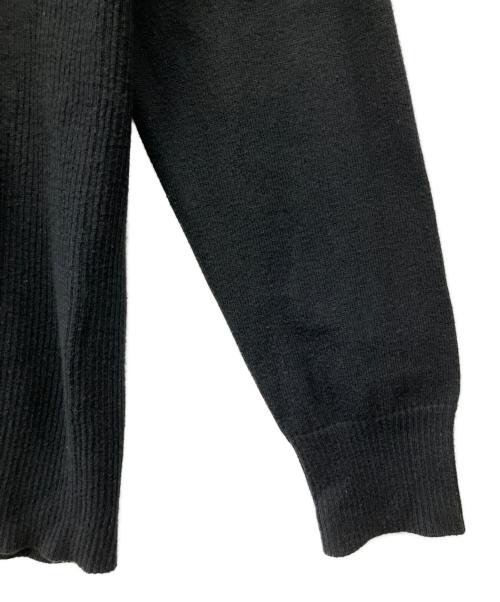 BURBERRY BLACK LABEL（バーバリーブラックレーベル）BURBERRY BLACK LABEL (バーバリーブラックレーベル) 厚手ニット ブラック サイズ:3の古着・服飾アイテム