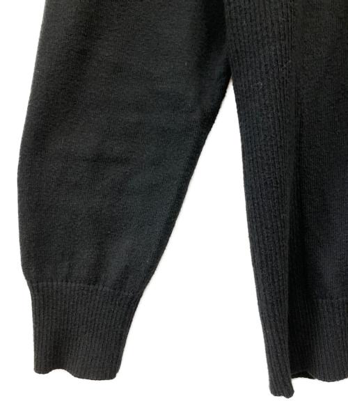 BURBERRY BLACK LABEL（バーバリーブラックレーベル）BURBERRY BLACK LABEL (バーバリーブラックレーベル) 厚手ニット ブラック サイズ:3の古着・服飾アイテム