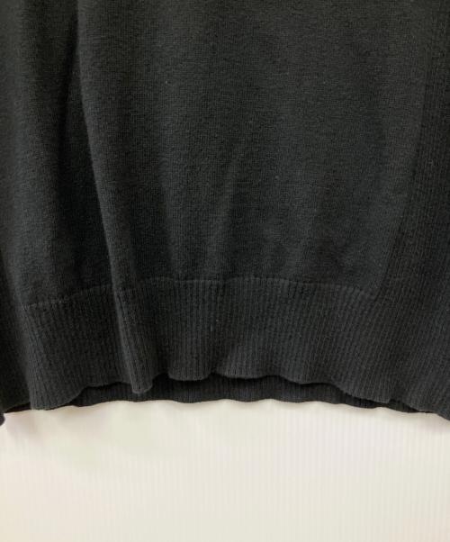 BURBERRY BLACK LABEL（バーバリーブラックレーベル）BURBERRY BLACK LABEL (バーバリーブラックレーベル) 厚手ニット ブラック サイズ:3の古着・服飾アイテム