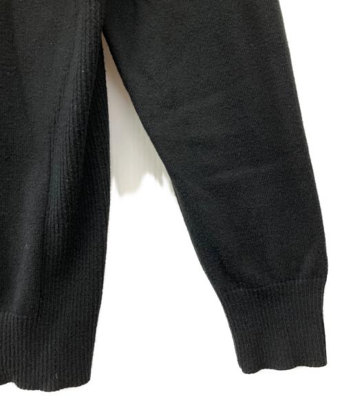 BURBERRY BLACK LABEL（バーバリーブラックレーベル）BURBERRY BLACK LABEL (バーバリーブラックレーベル) 厚手ニット ブラック サイズ:3の古着・服飾アイテム