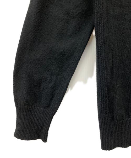 BURBERRY BLACK LABEL（バーバリーブラックレーベル）BURBERRY BLACK LABEL (バーバリーブラックレーベル) 厚手ニット ブラック サイズ:3の古着・服飾アイテム