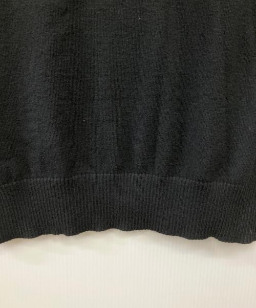 BURBERRY BLACK LABEL（バーバリーブラックレーベル）BURBERRY BLACK LABEL (バーバリーブラックレーベル) 厚手ニット ブラック サイズ:3の古着・服飾アイテム