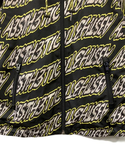 DIESEL（ディーゼル）DIESEL (ディーゼル) ジップジャケット ブラック×イエロー サイズ:Mの古着・服飾アイテム