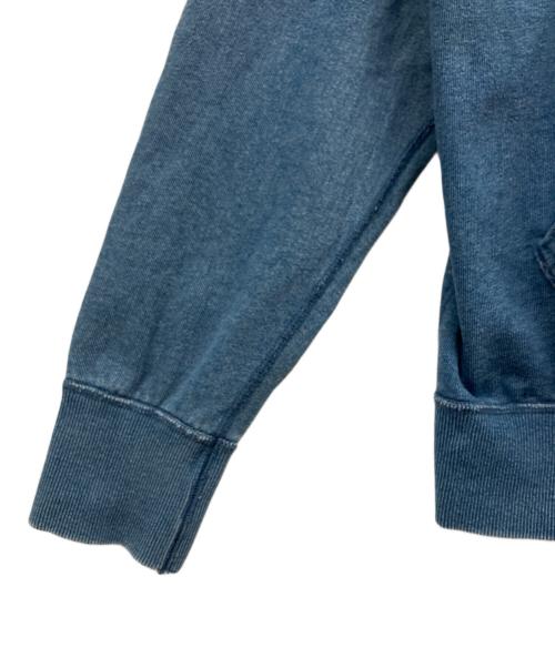 stussy（ステューシー）stussy (ステューシー) プルオーバーパーカー インディゴ サイズ:Lの古着・服飾アイテム