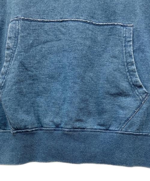stussy（ステューシー）stussy (ステューシー) プルオーバーパーカー インディゴ サイズ:Lの古着・服飾アイテム