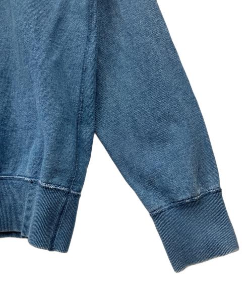 stussy（ステューシー）stussy (ステューシー) プルオーバーパーカー インディゴ サイズ:Lの古着・服飾アイテム