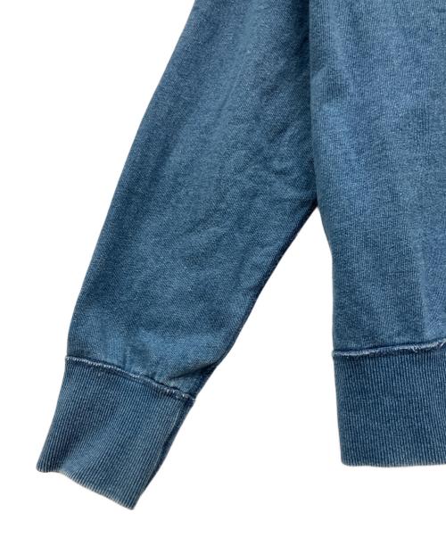 stussy（ステューシー）stussy (ステューシー) プルオーバーパーカー インディゴ サイズ:Lの古着・服飾アイテム