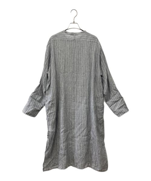 Vlas Blomme（ヴラスブラム）Vlas Blomme (ヴラスブラム) リネンワンピース ベージュ サイズ:Fの古着・服飾アイテム