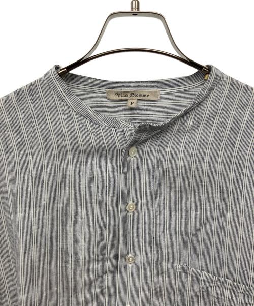Vlas Blomme（ヴラスブラム）Vlas Blomme (ヴラスブラム) リネンワンピース ベージュ サイズ:Fの古着・服飾アイテム