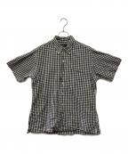 POLO SPORTポロスポーツ）の古着「半袖シャツ」｜ブラック×ホワイト