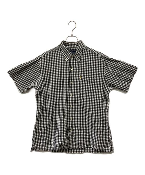 POLO SPORT（ポロスポーツ）POLO SPORT (ポロスポーツ) 半袖シャツ ブラック×ホワイト サイズ:Lの古着・服飾アイテム