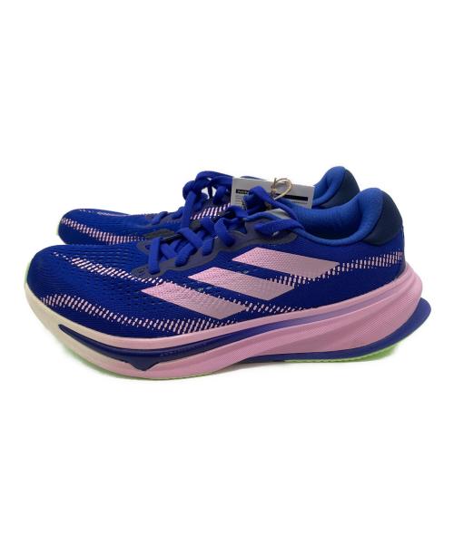 adidas（アディダス）adidas (アディダス) スニーカー ブルー サイズ:23 未使用品の古着・服飾アイテム