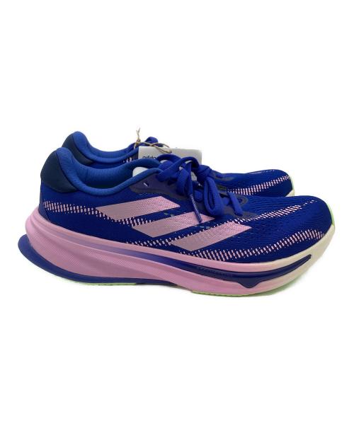 adidas（アディダス）adidas (アディダス) スニーカー ブルー サイズ:23 未使用品の古着・服飾アイテム