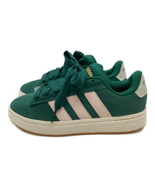 adidas（アディダス）adidas (アディダス) スニーカー グリーン サイズ:24.5 未使用品の古着・服飾アイテム