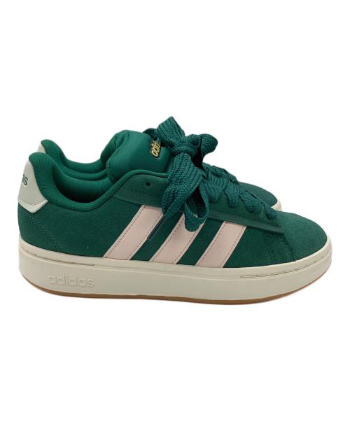 adidas（アディダス）adidas (アディダス) スニーカー グリーン サイズ:24.5 未使用品の古着・服飾アイテム