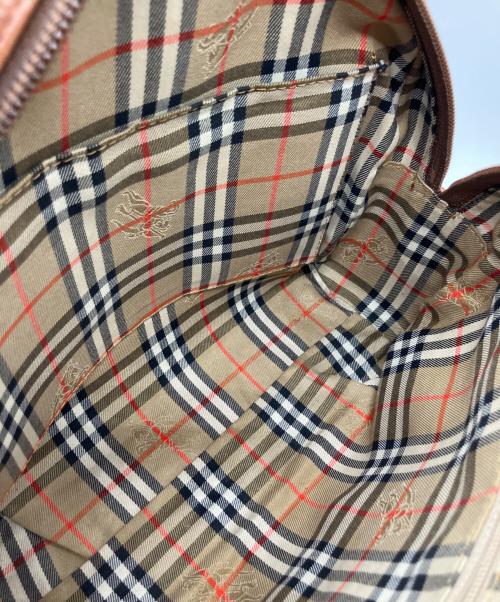 Burberry's（バーバリーズ）Burberry's (バーバリー) ハンドバッグ ブラウンの古着・服飾アイテム