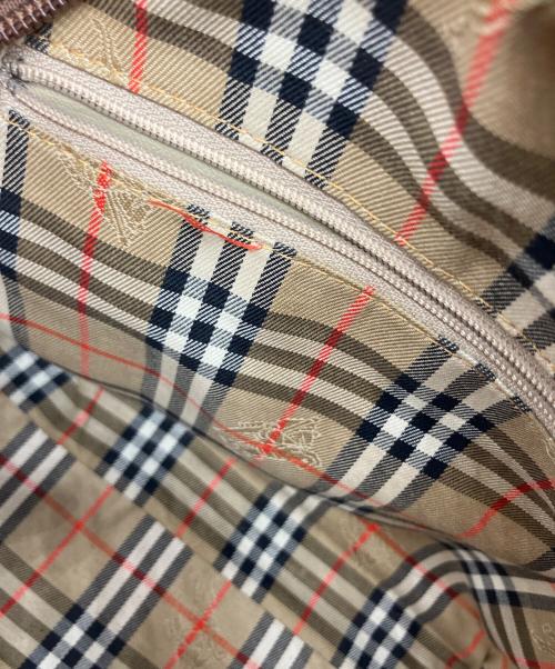 Burberry's（バーバリーズ）Burberry's (バーバリー) ハンドバッグ ブラウンの古着・服飾アイテム