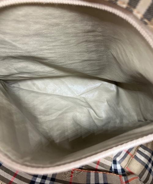 Burberry's（バーバリーズ）Burberry's (バーバリー) ハンドバッグ ブラウンの古着・服飾アイテム