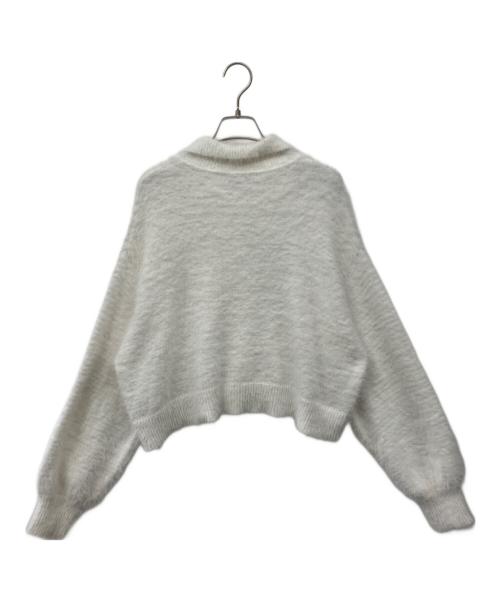 U.S POLO ASSN（ユーエスポロアッスン）U.S POLO ASSN (ユーエスポロアッスン) 厚手カーディガン ホワイト サイズ:Mの古着・服飾アイテム