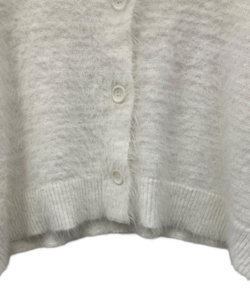 U.S POLO ASSN（ユーエスポロアッスン）U.S POLO ASSN (ユーエスポロアッスン) 厚手カーディガン ホワイト サイズ:Mの古着・服飾アイテム