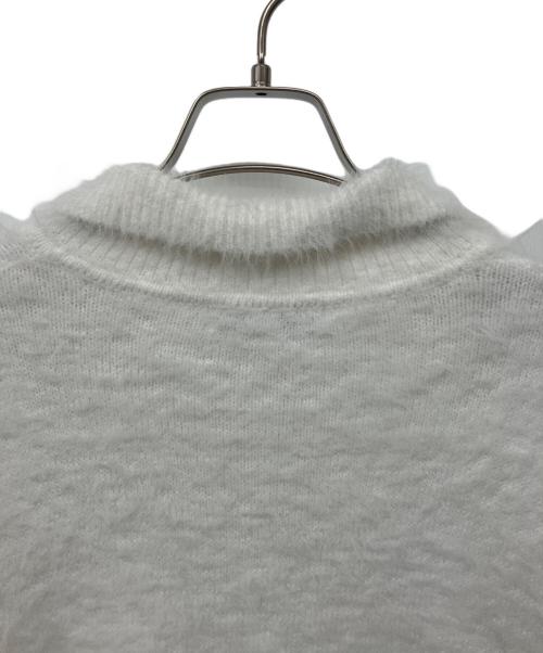 U.S POLO ASSN（ユーエスポロアッスン）U.S POLO ASSN (ユーエスポロアッスン) 厚手カーディガン ホワイト サイズ:Mの古着・服飾アイテム