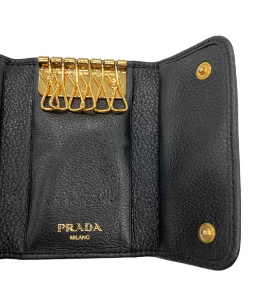 PRADA（プラダ）PRADA (プラダ) キーケース ネイビーの古着・服飾アイテム