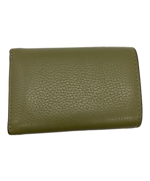 COACH（コーチ）COACH (コーチ) 3つ折り財布 オリーブの古着・服飾アイテム