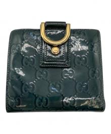 GUCCI（グッチ）の古着「2つ折り財布」｜グリーン
