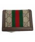 GUCCI (グッチ) 2つ折り財布 ブラウン：30000円