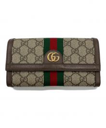 GUCCI（グッチ）の古着「長財布」｜ブラウン