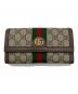 GUCCI（グッチ）の古着「長財布」｜ブラウン