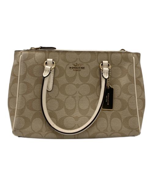 COACH（コーチ）COACH (コーチ) 2WAYバッグ ベージュの古着・服飾アイテム