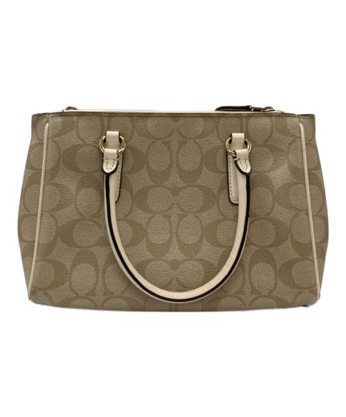 COACH（コーチ）COACH (コーチ) 2WAYバッグ ベージュの古着・服飾アイテム
