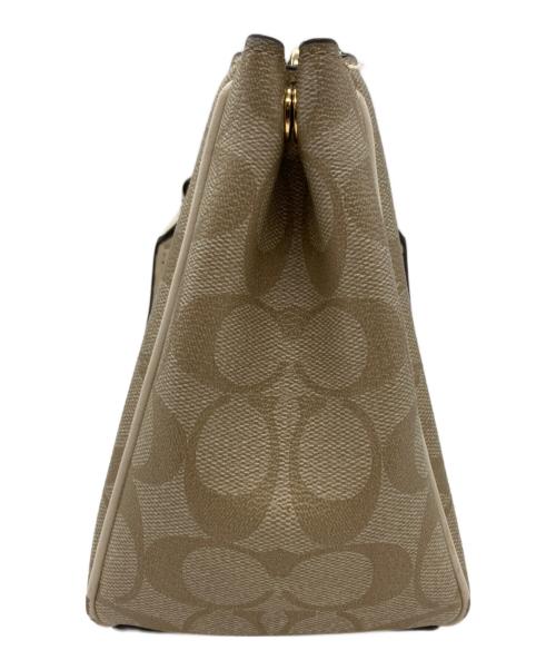 COACH（コーチ）COACH (コーチ) 2WAYバッグ ベージュの古着・服飾アイテム