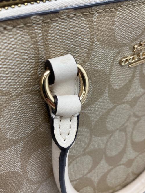 COACH（コーチ）COACH (コーチ) 2WAYバッグ ベージュの古着・服飾アイテム