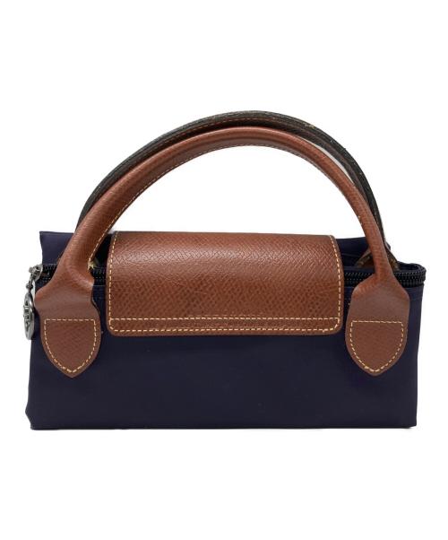 LONGCHAMP（ロンシャン）LONGCHAMP (ロンシャン) 折りたたみバッグ パープルの古着・服飾アイテム