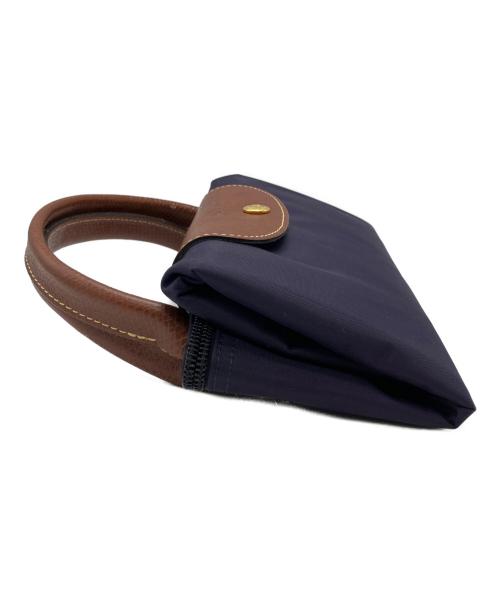 LONGCHAMP（ロンシャン）LONGCHAMP (ロンシャン) 折りたたみバッグ パープルの古着・服飾アイテム