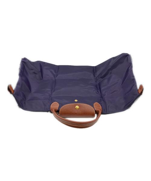 LONGCHAMP（ロンシャン）LONGCHAMP (ロンシャン) 折りたたみバッグ パープルの古着・服飾アイテム