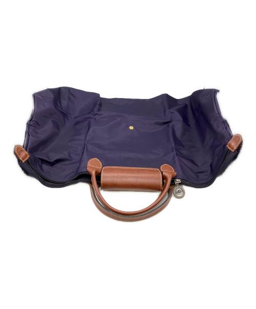 LONGCHAMP（ロンシャン）LONGCHAMP (ロンシャン) 折りたたみバッグ パープルの古着・服飾アイテム