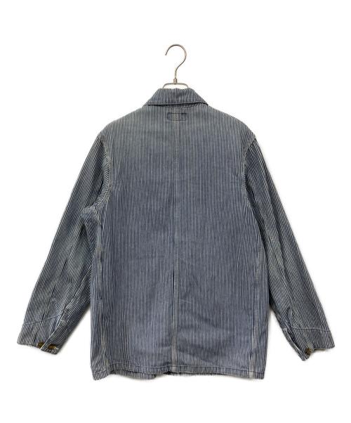CarHartt（カーハート）CarHartt (カーハート) デニムジャケット ネイビー×ホワイト サイズ:Mの古着・服飾アイテム