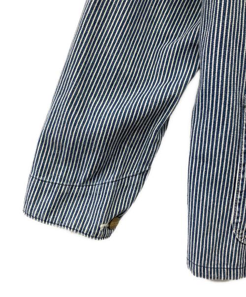 CarHartt（カーハート）CarHartt (カーハート) デニムジャケット ネイビー×ホワイト サイズ:Mの古着・服飾アイテム